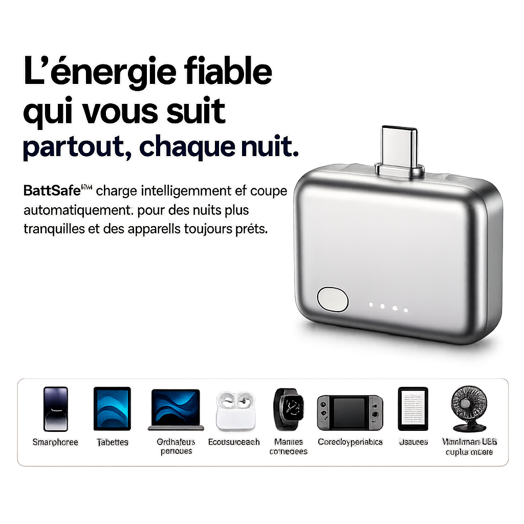 BattSafe™ Le Régulateur de Charge Intelligent