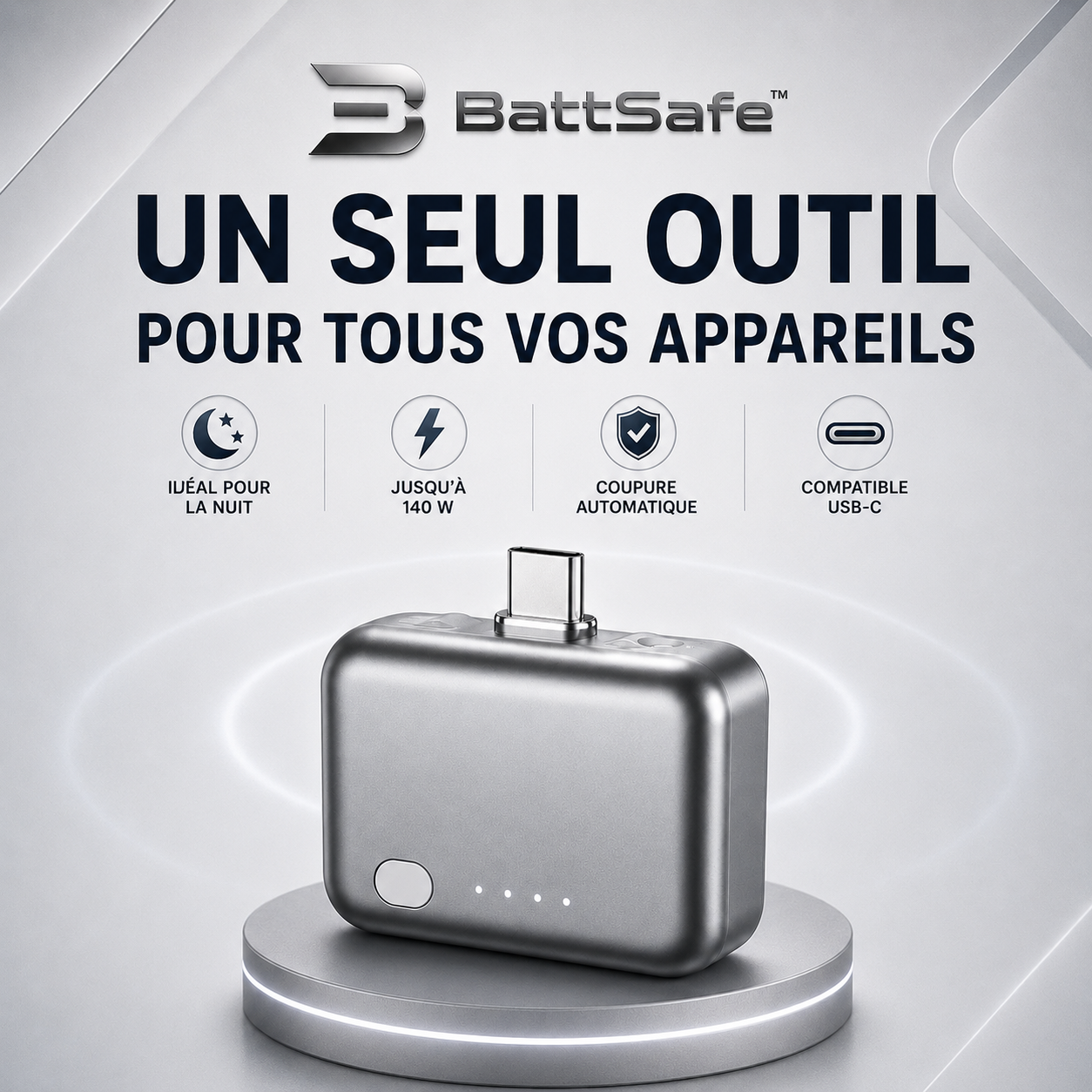 BattSafe™ Le Régulateur de Charge Intelligent