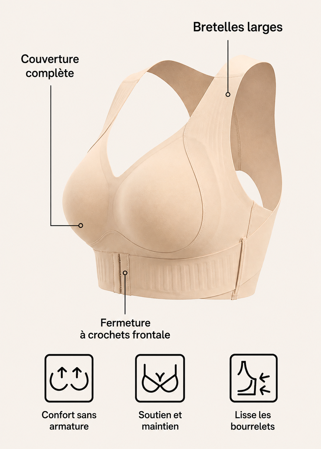 Safee™-Soutien-Gorge Correcteur de Posture