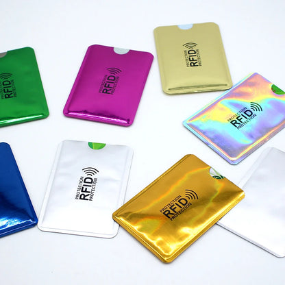 CARDGUARD™ -Lot de 10 pochettes anti-piratage RFID