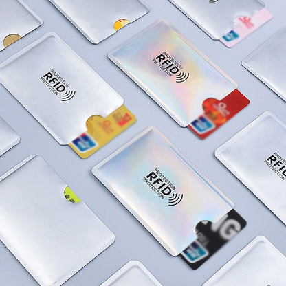 CARDGUARD™ -Lot de 10 pochettes anti-piratage RFID